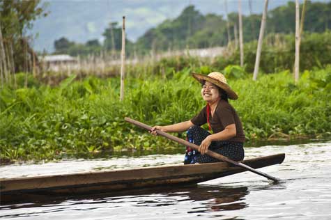 Inle Lake Girl