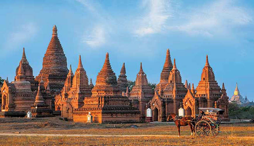 Bagan Horse Riding Tour Half Day