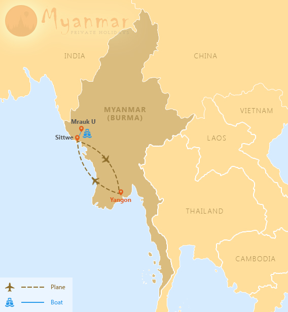 Hidden Beauty of Mrauk U