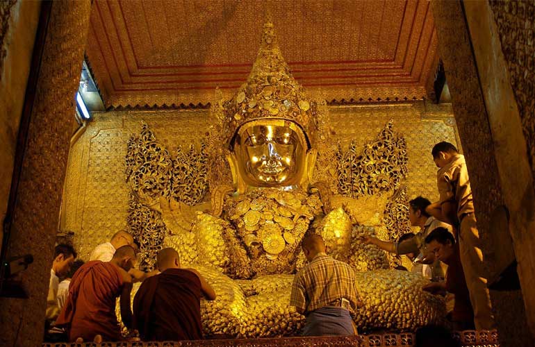 Buddha Wearing Armor