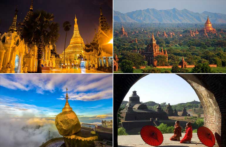 myanmar the country of golden temples overview